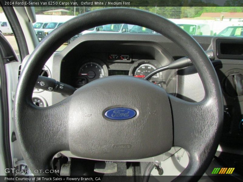 Oxford White / Medium Flint 2014 Ford E-Series Van E250 Cargo Van