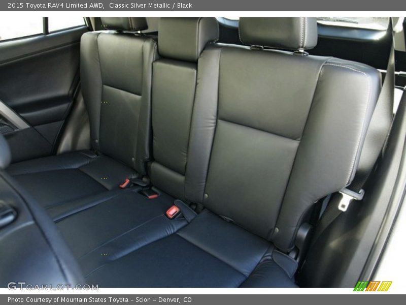 Classic Silver Metallic / Black 2015 Toyota RAV4 Limited AWD