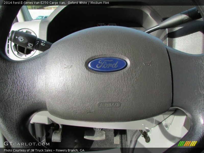 Oxford White / Medium Flint 2014 Ford E-Series Van E250 Cargo Van
