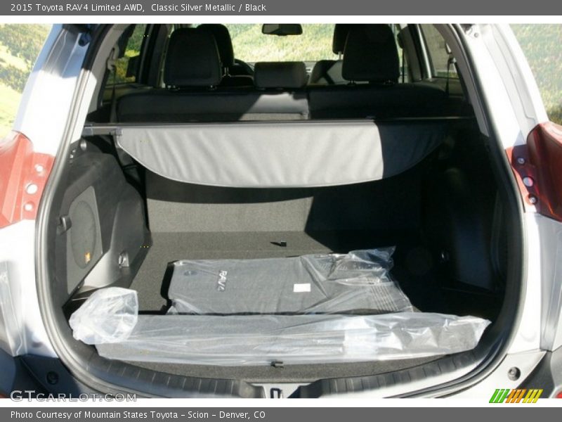 Classic Silver Metallic / Black 2015 Toyota RAV4 Limited AWD