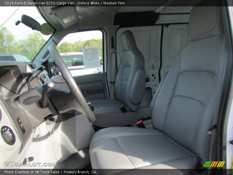 Oxford White / Medium Flint 2014 Ford E-Series Van E250 Cargo Van
