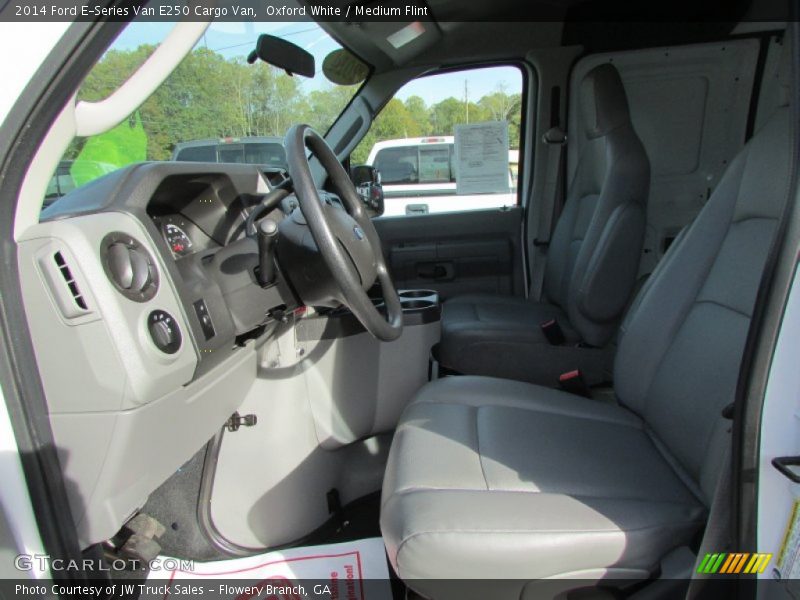 Oxford White / Medium Flint 2014 Ford E-Series Van E250 Cargo Van