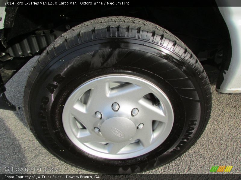 Oxford White / Medium Flint 2014 Ford E-Series Van E250 Cargo Van