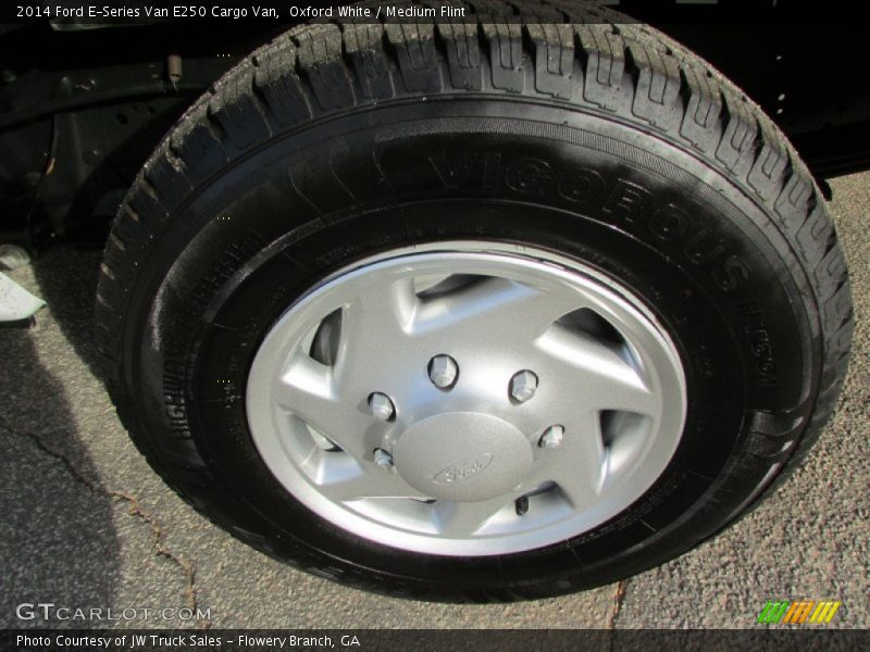 Oxford White / Medium Flint 2014 Ford E-Series Van E250 Cargo Van