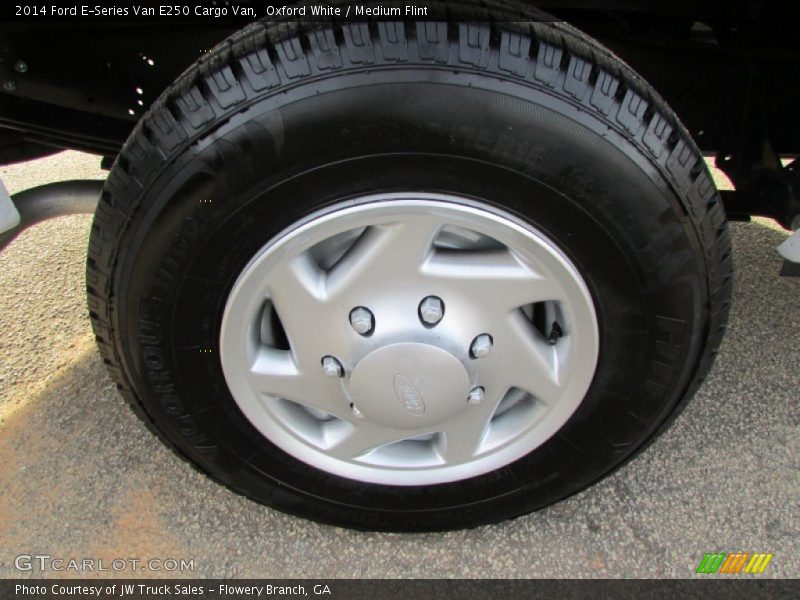 Oxford White / Medium Flint 2014 Ford E-Series Van E250 Cargo Van