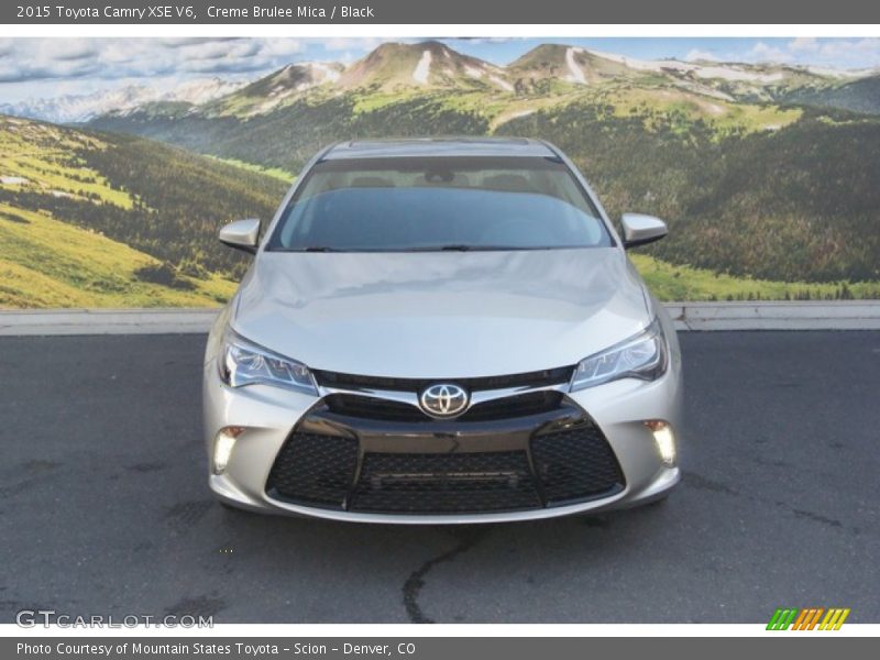 Creme Brulee Mica / Black 2015 Toyota Camry XSE V6