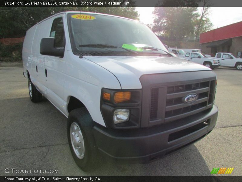 Oxford White / Medium Flint 2014 Ford E-Series Van E250 Cargo Van