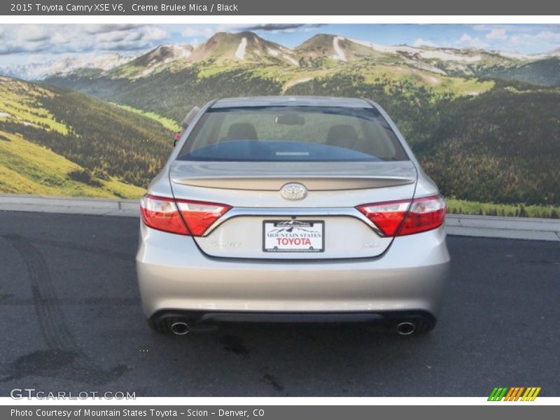 Creme Brulee Mica / Black 2015 Toyota Camry XSE V6