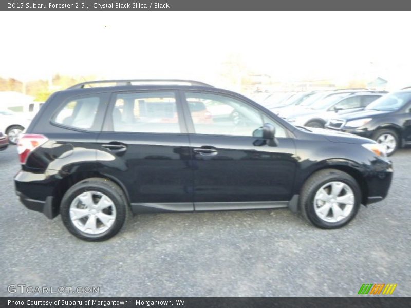 Crystal Black Silica / Black 2015 Subaru Forester 2.5i
