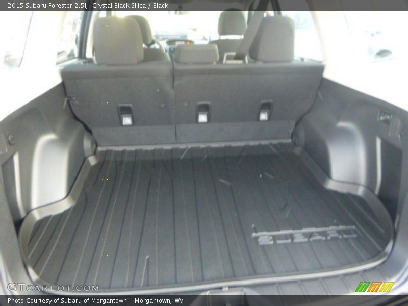 Crystal Black Silica / Black 2015 Subaru Forester 2.5i