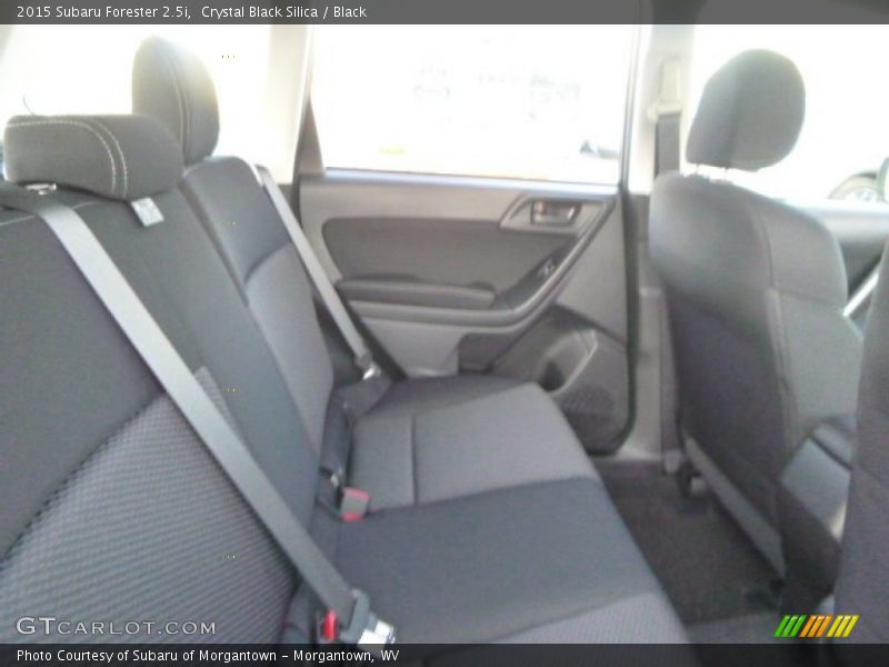 Crystal Black Silica / Black 2015 Subaru Forester 2.5i