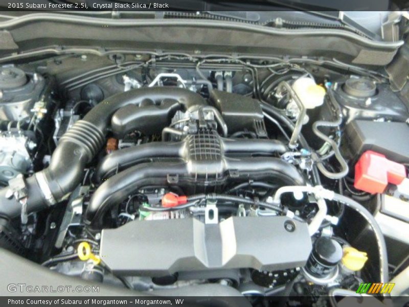Crystal Black Silica / Black 2015 Subaru Forester 2.5i