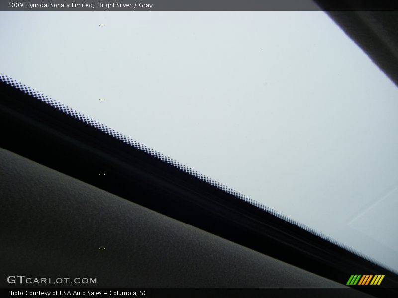 Bright Silver / Gray 2009 Hyundai Sonata Limited