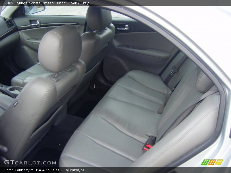 Bright Silver / Gray 2009 Hyundai Sonata Limited