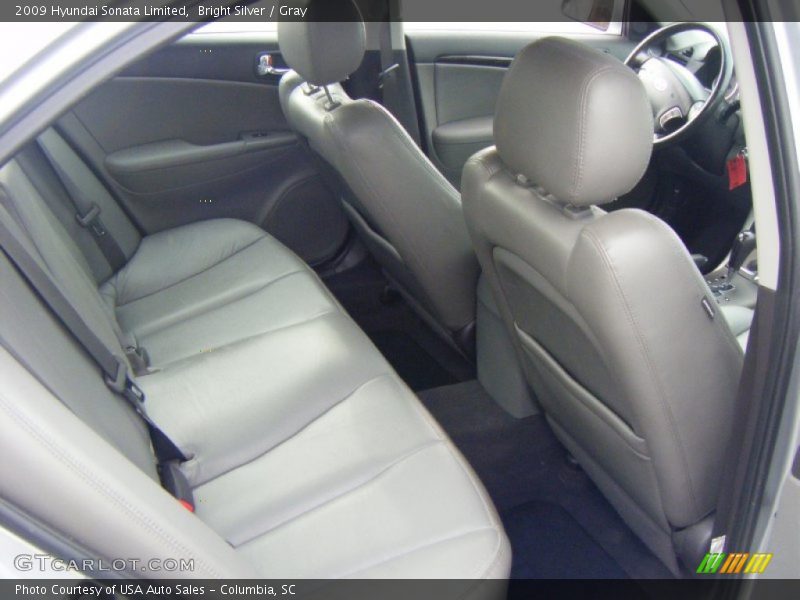 Bright Silver / Gray 2009 Hyundai Sonata Limited