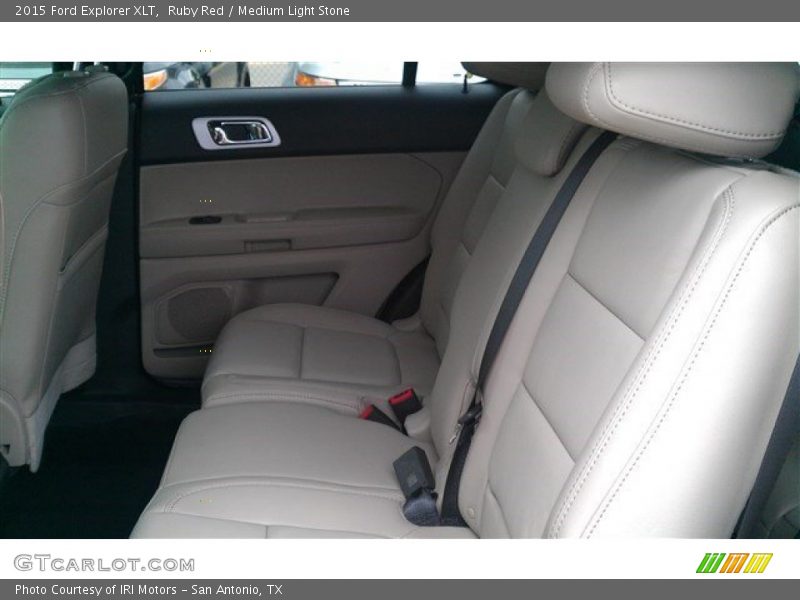 Ruby Red / Medium Light Stone 2015 Ford Explorer XLT