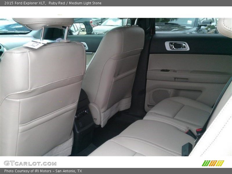 Ruby Red / Medium Light Stone 2015 Ford Explorer XLT