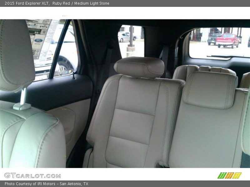 Ruby Red / Medium Light Stone 2015 Ford Explorer XLT