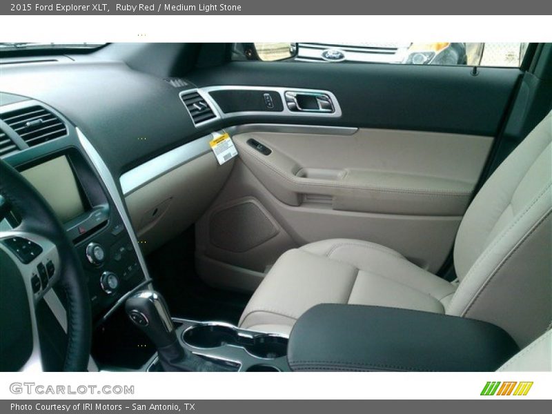 Ruby Red / Medium Light Stone 2015 Ford Explorer XLT