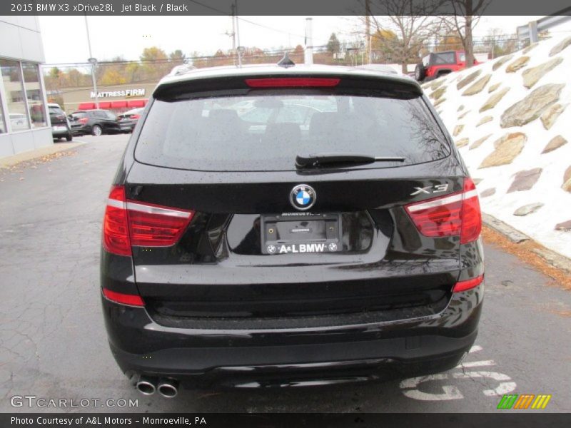 Jet Black / Black 2015 BMW X3 xDrive28i