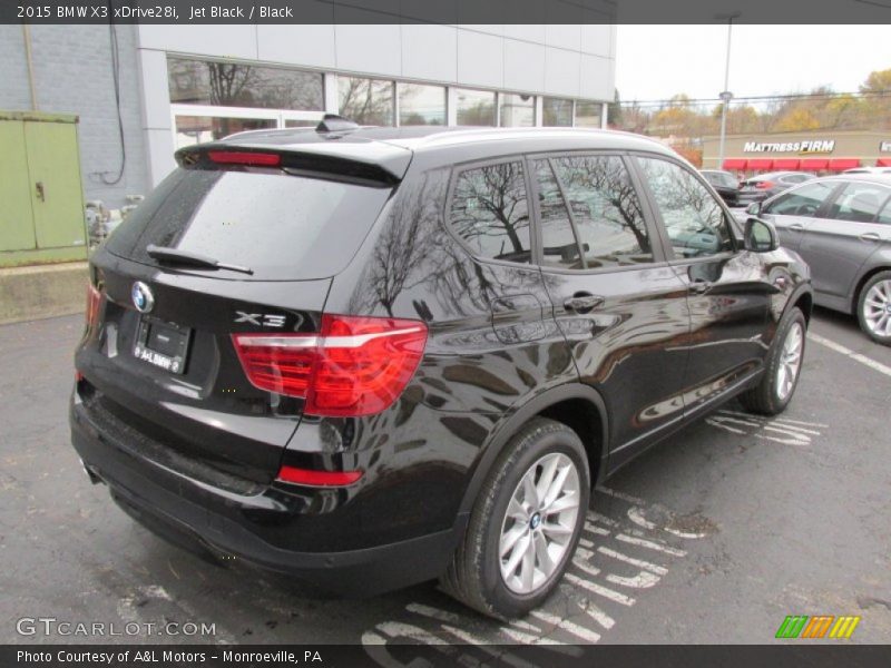 Jet Black / Black 2015 BMW X3 xDrive28i