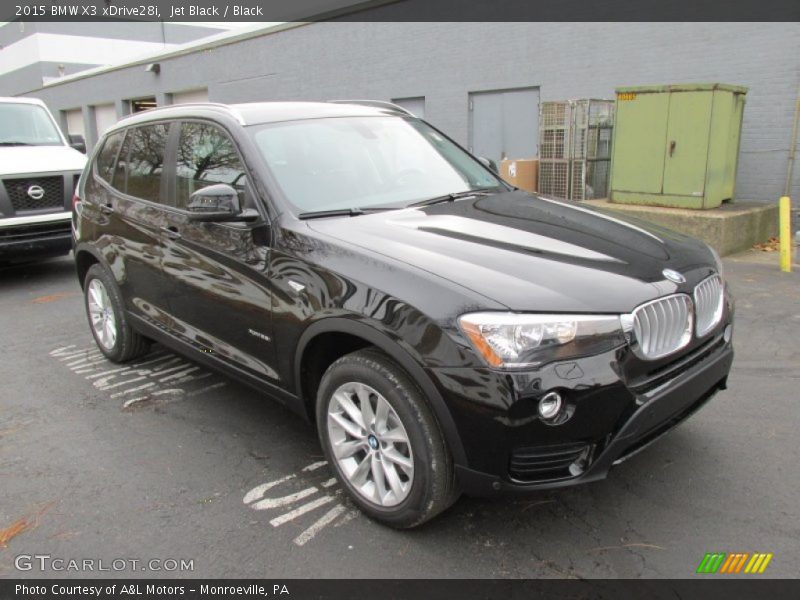 Jet Black / Black 2015 BMW X3 xDrive28i