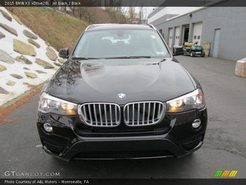 Jet Black / Black 2015 BMW X3 xDrive28i