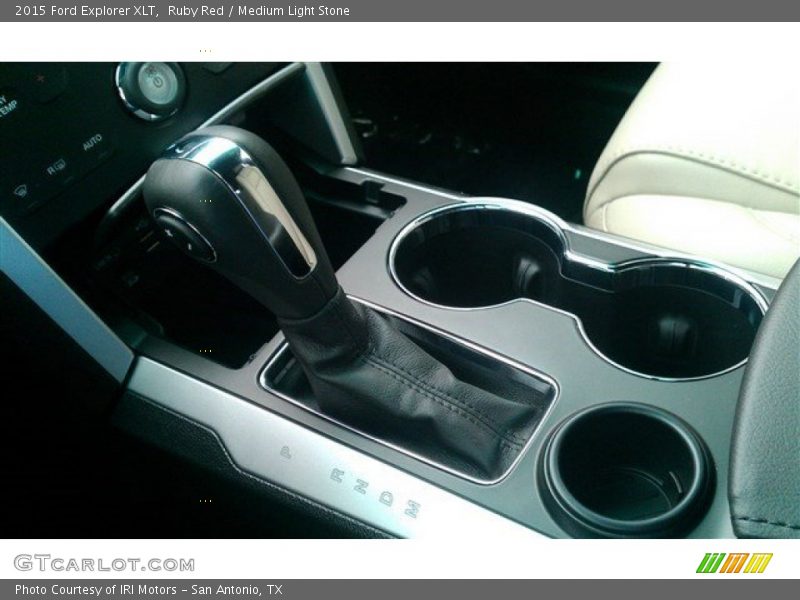 Ruby Red / Medium Light Stone 2015 Ford Explorer XLT