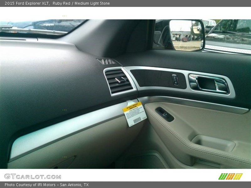 Ruby Red / Medium Light Stone 2015 Ford Explorer XLT