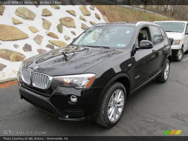 Jet Black / Black 2015 BMW X3 xDrive28i