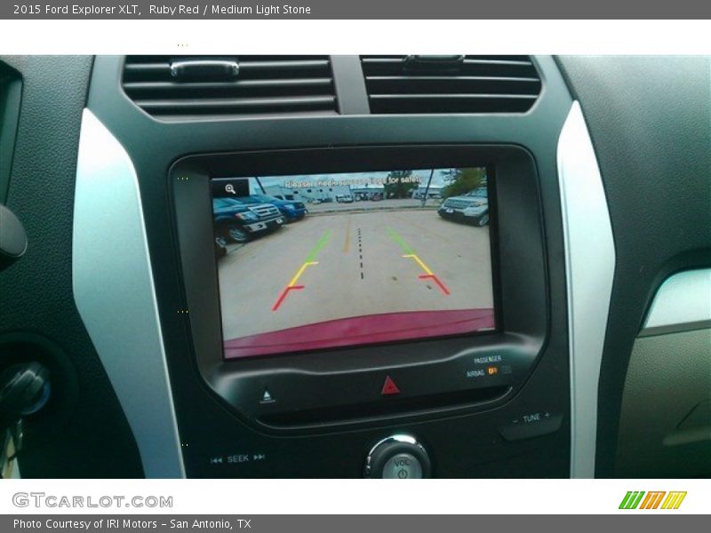 Ruby Red / Medium Light Stone 2015 Ford Explorer XLT