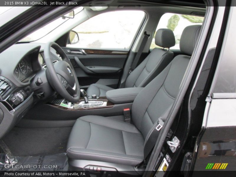 Jet Black / Black 2015 BMW X3 xDrive28i