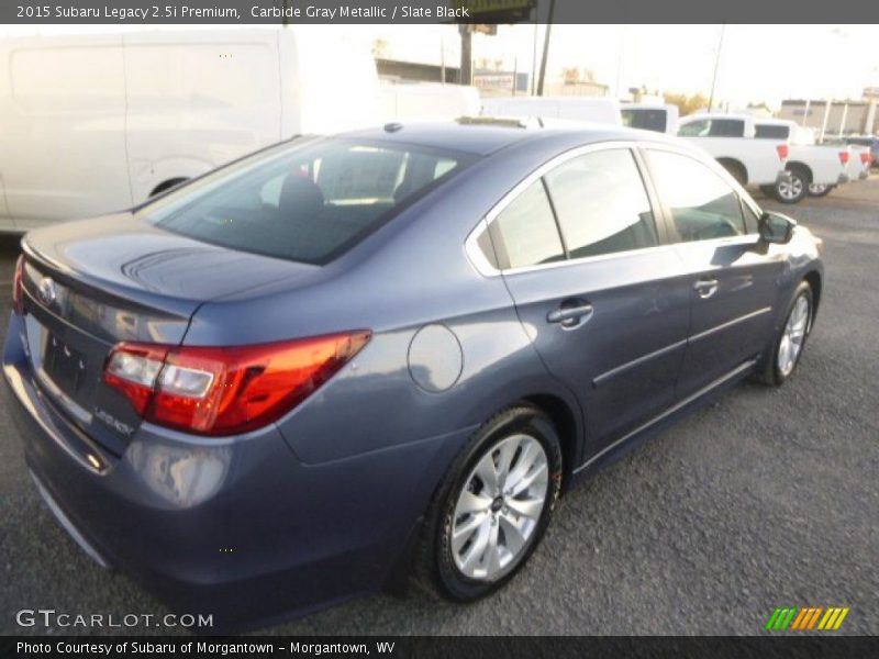 Carbide Gray Metallic / Slate Black 2015 Subaru Legacy 2.5i Premium