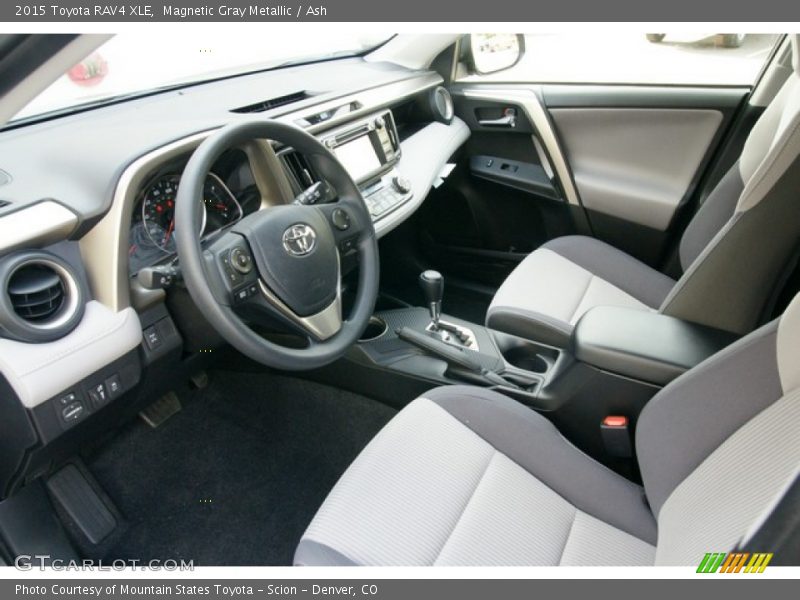 Magnetic Gray Metallic / Ash 2015 Toyota RAV4 XLE