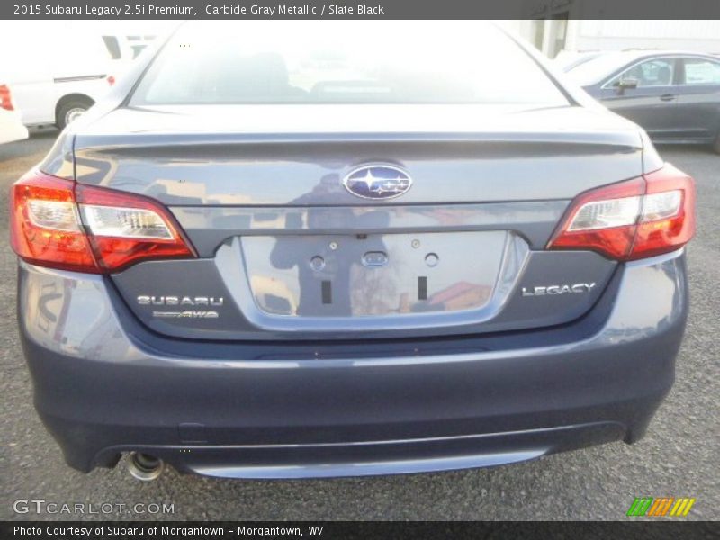 Carbide Gray Metallic / Slate Black 2015 Subaru Legacy 2.5i Premium
