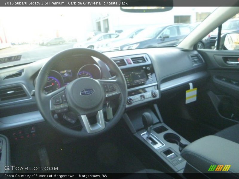 Carbide Gray Metallic / Slate Black 2015 Subaru Legacy 2.5i Premium
