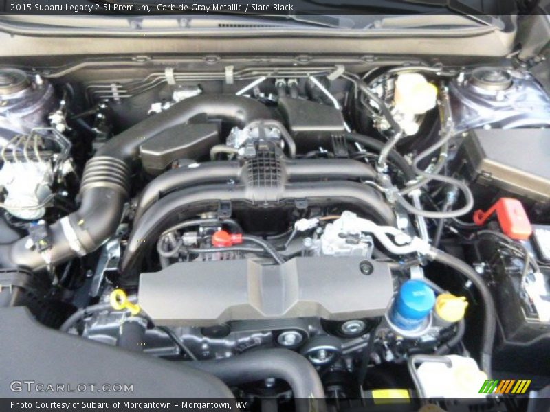 Carbide Gray Metallic / Slate Black 2015 Subaru Legacy 2.5i Premium