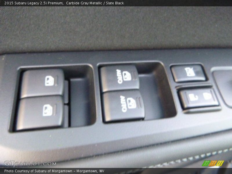 Carbide Gray Metallic / Slate Black 2015 Subaru Legacy 2.5i Premium