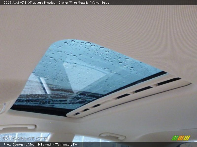 Sunroof of 2015 A7 3.0T quattro Prestige
