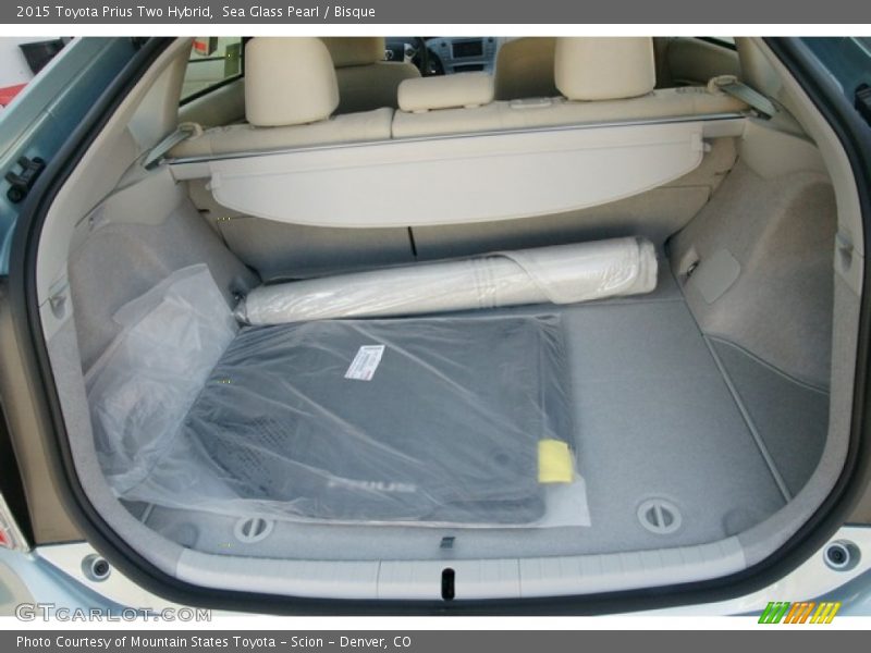 Sea Glass Pearl / Bisque 2015 Toyota Prius Two Hybrid