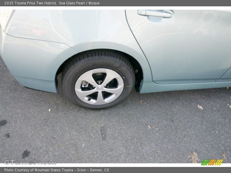 Sea Glass Pearl / Bisque 2015 Toyota Prius Two Hybrid