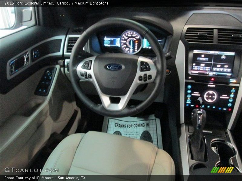 Caribou / Medium Light Stone 2015 Ford Explorer Limited