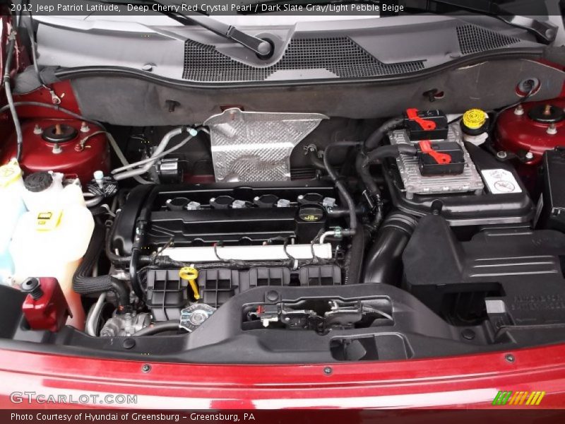 Deep Cherry Red Crystal Pearl / Dark Slate Gray/Light Pebble Beige 2012 Jeep Patriot Latitude