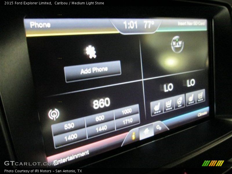Caribou / Medium Light Stone 2015 Ford Explorer Limited
