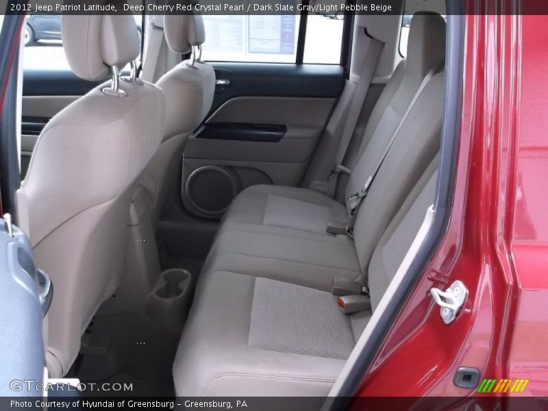 Deep Cherry Red Crystal Pearl / Dark Slate Gray/Light Pebble Beige 2012 Jeep Patriot Latitude