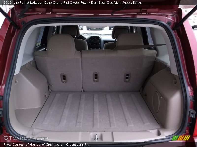 Deep Cherry Red Crystal Pearl / Dark Slate Gray/Light Pebble Beige 2012 Jeep Patriot Latitude