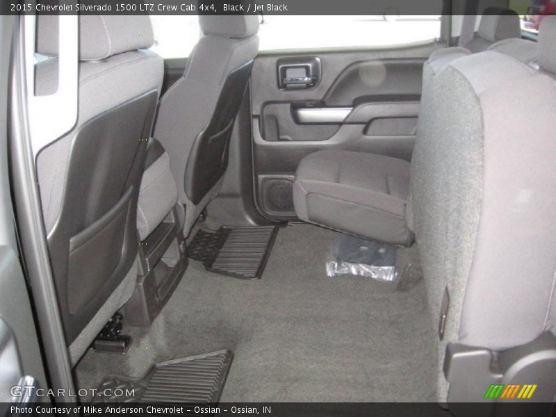 Black / Jet Black 2015 Chevrolet Silverado 1500 LTZ Crew Cab 4x4