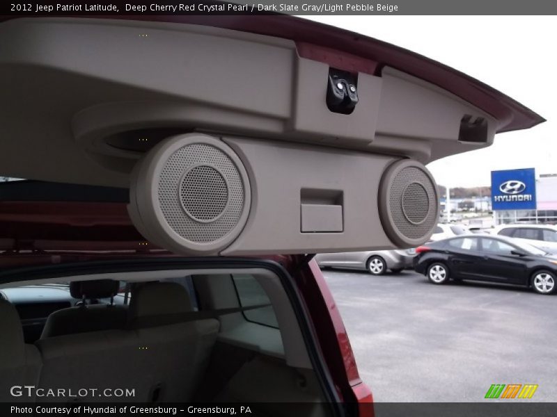 Deep Cherry Red Crystal Pearl / Dark Slate Gray/Light Pebble Beige 2012 Jeep Patriot Latitude