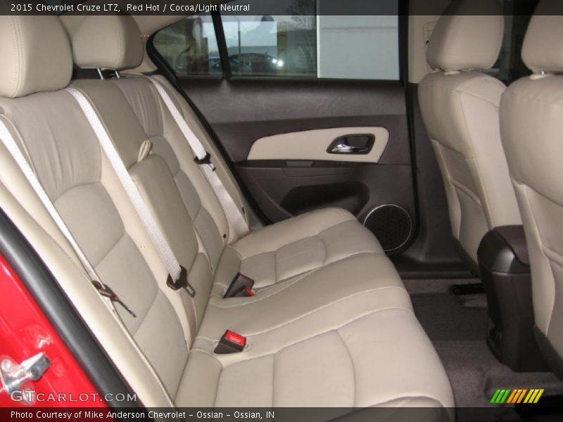 Red Hot / Cocoa/Light Neutral 2015 Chevrolet Cruze LTZ