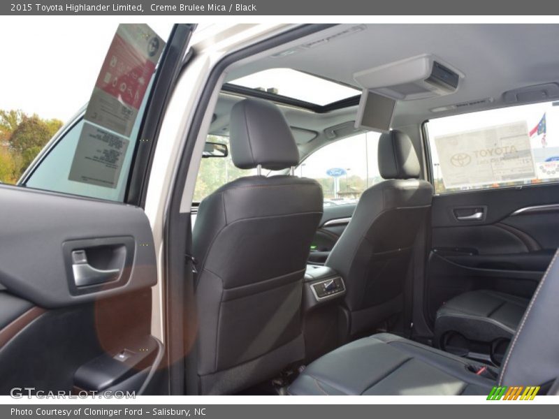 Creme Brulee Mica / Black 2015 Toyota Highlander Limited
